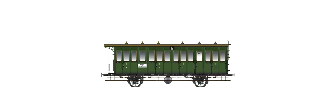 45601 - Abteilwagen K.W.St.E.