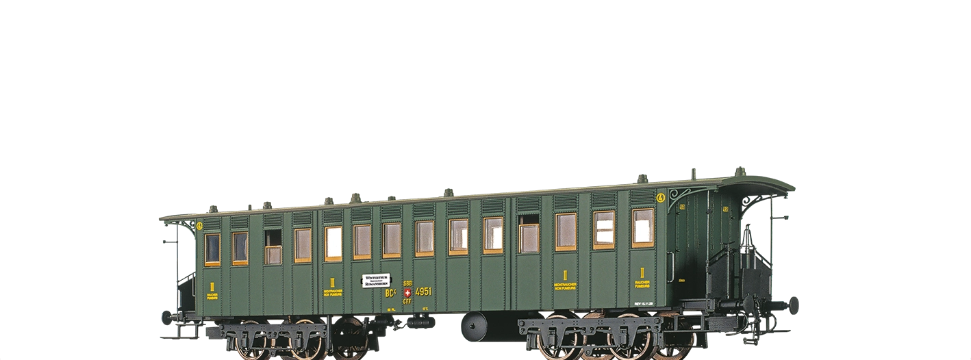 45713 - Personenwagen BC4 SBB