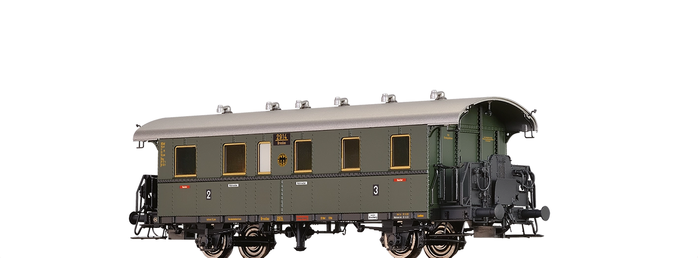 45827 - Einheits-Nebenbahnwagen Bciel-24 DRG
