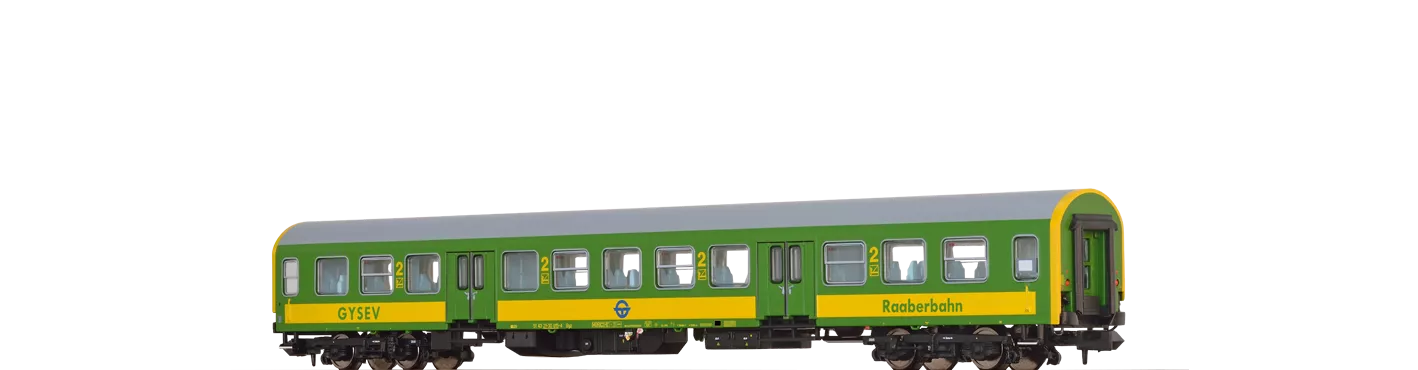 46023 - Personenwagen 2. Klasse Byz GYSEV