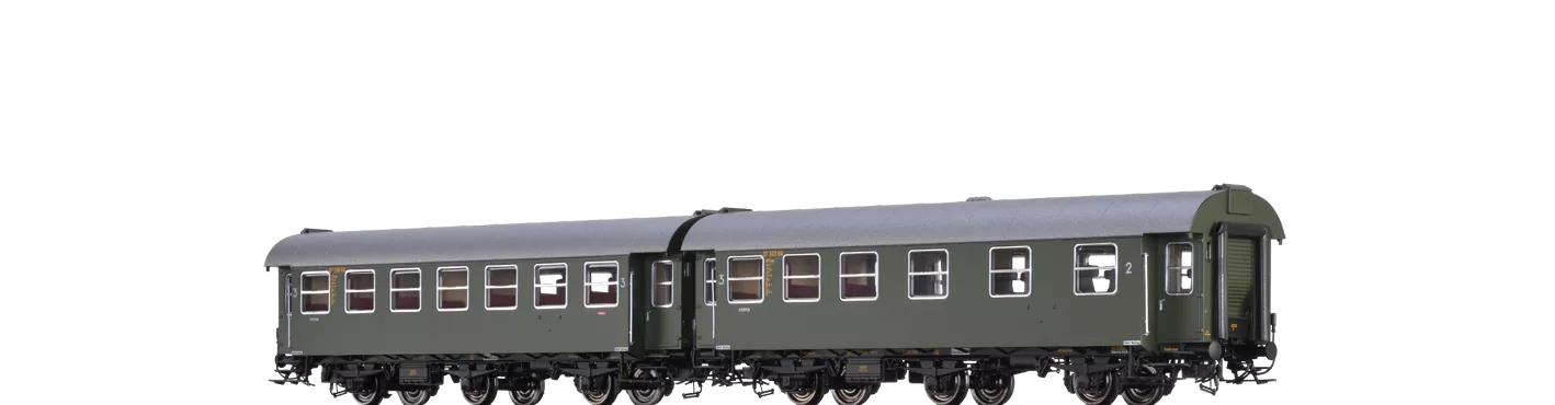 46301 - Personenwagen BC3yge und C3yge DB, 2er-Set