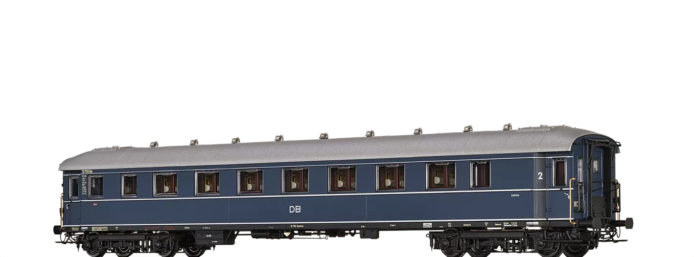 46411 - Schnellzugwagen B4üe-28/ 52 "F-Zugwagen" DB