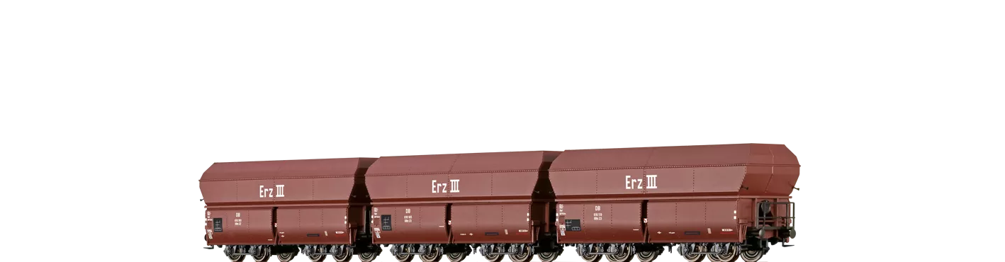 47030 - Kohlenwagen OOtz DB, 3er-Set