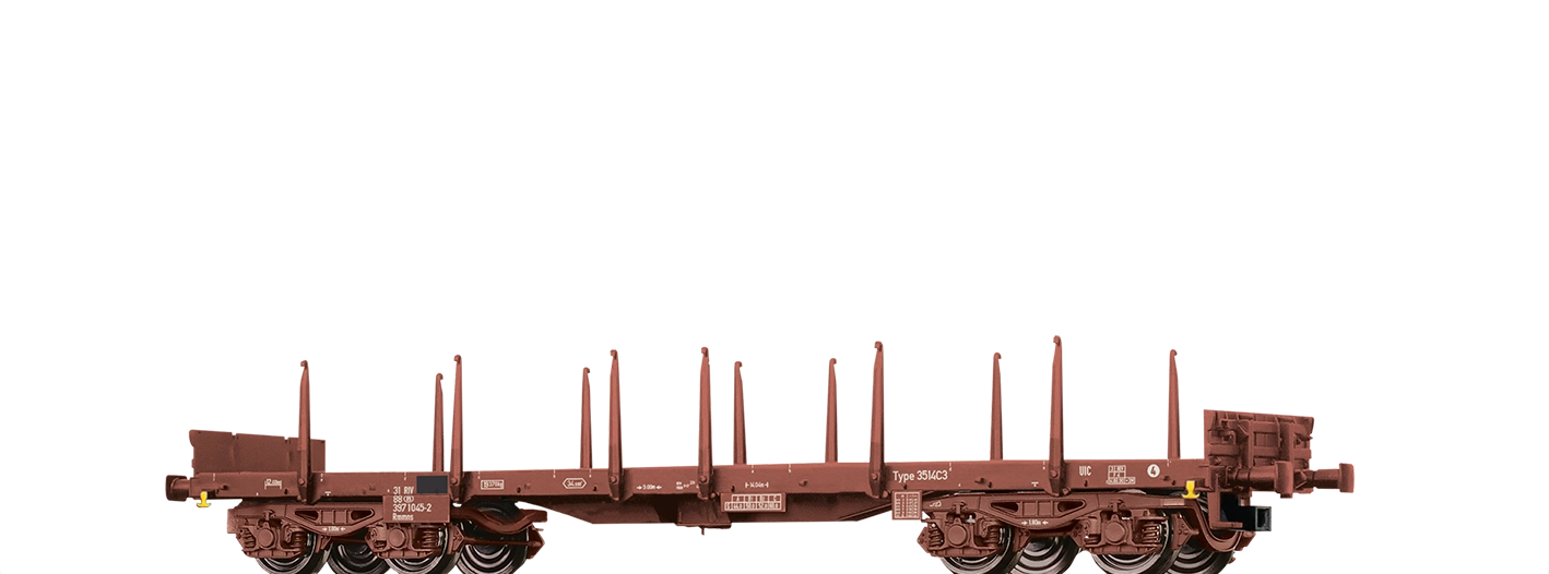 47124 - Flachwagen Rmmns SNCB