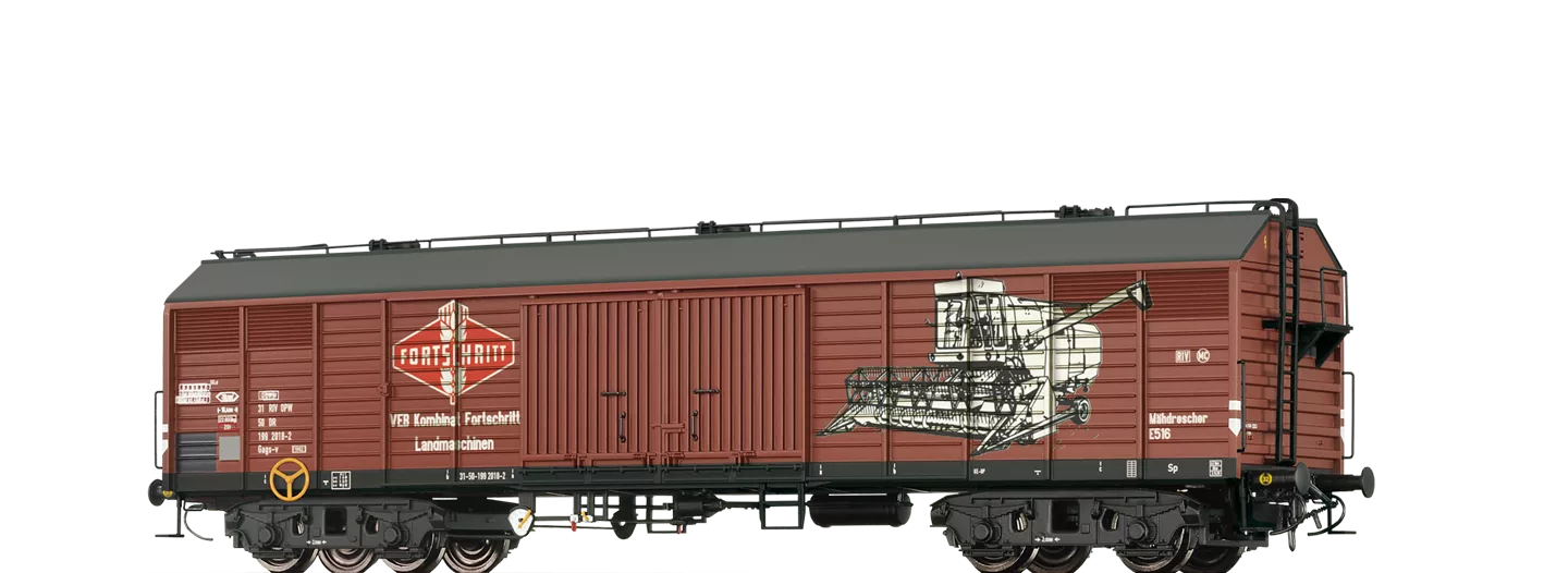 47269 - Gedeckter Güterwagen Gags-v "Fortschritt" DR