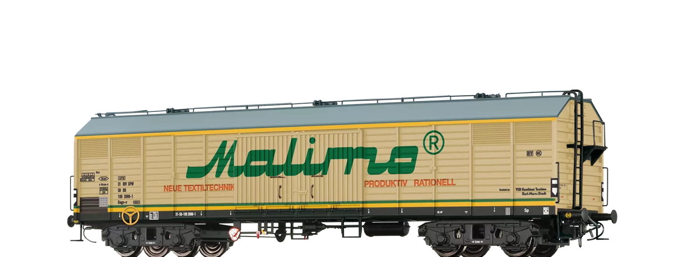 47271 - Gedeckter Güterwagen Gags-v "Malimo" DR
