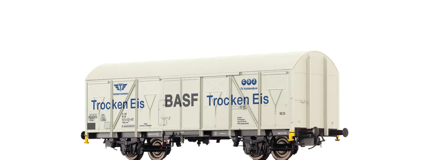 47274 - Gedeckter Güterwagen Gbs-uv 253 "BASF Trocken Eis" DB
