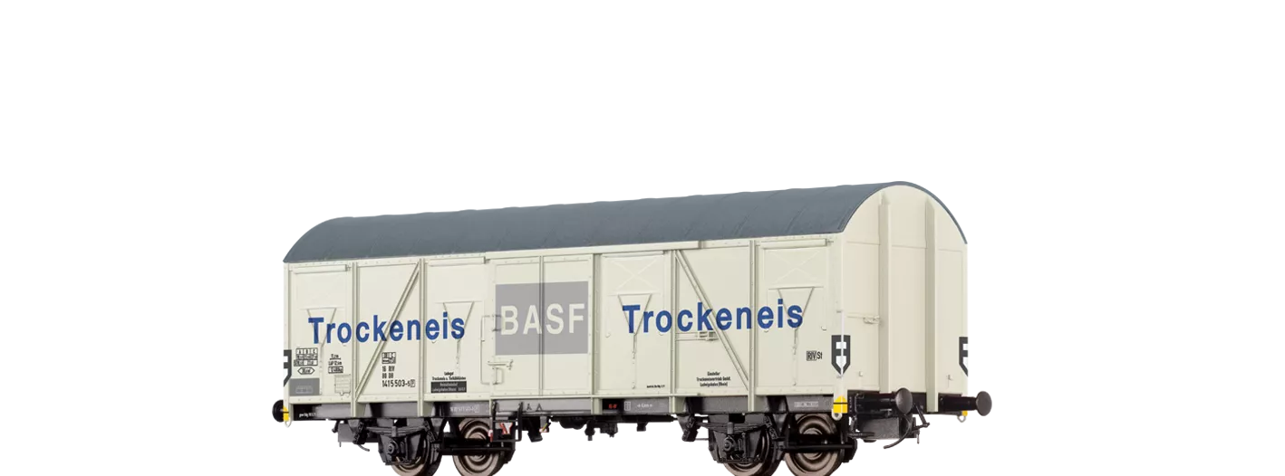 47275 - Gedeckter Güterwagen Gbs-uv 253 "BASF Trocken Eis" DB