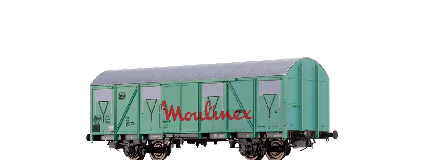 47280 - Gedeckter Güterwagen Gos 245 "Moulinex" DB