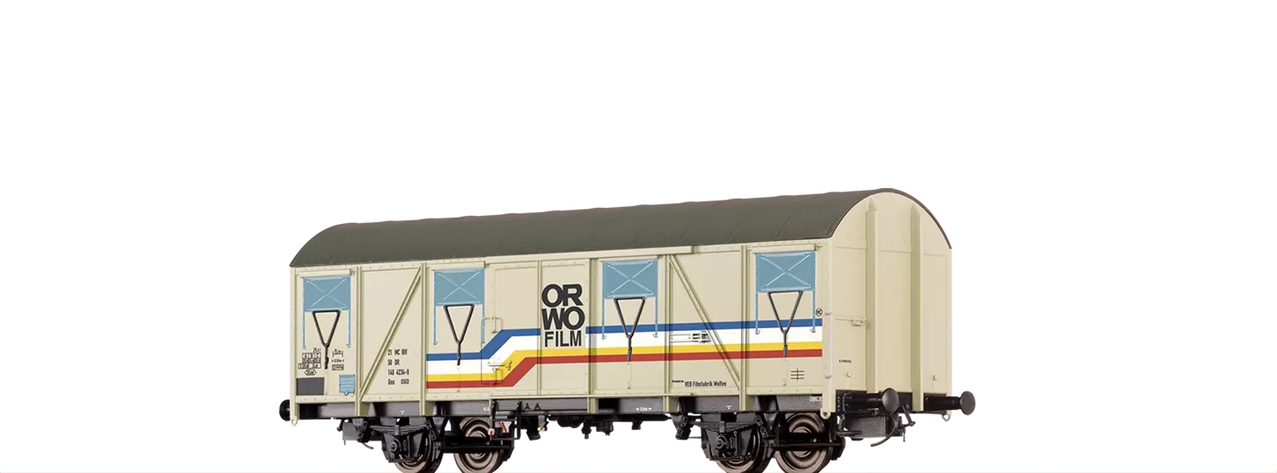 47293 - Gedeckter Güterwagen Gos 1404 "ORWO" DR