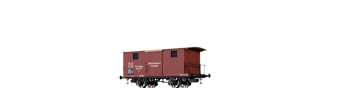 47706 - Gedeckter Güterwagen "Trossingen" K.W.St.E.