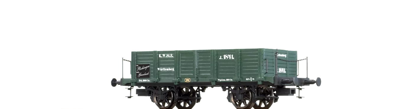 47708 - Offener Güterwagen Gattung J. K.W.St.E.