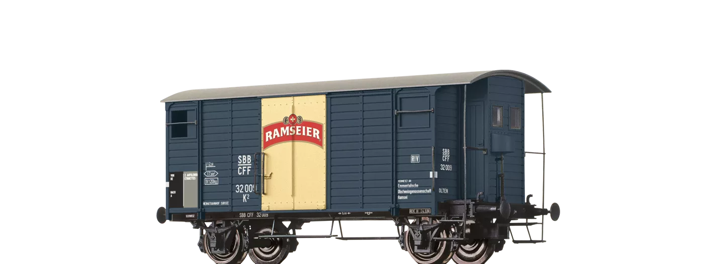 47856 - Gedeckter Güterwagen K2 "Ramseier" SBB