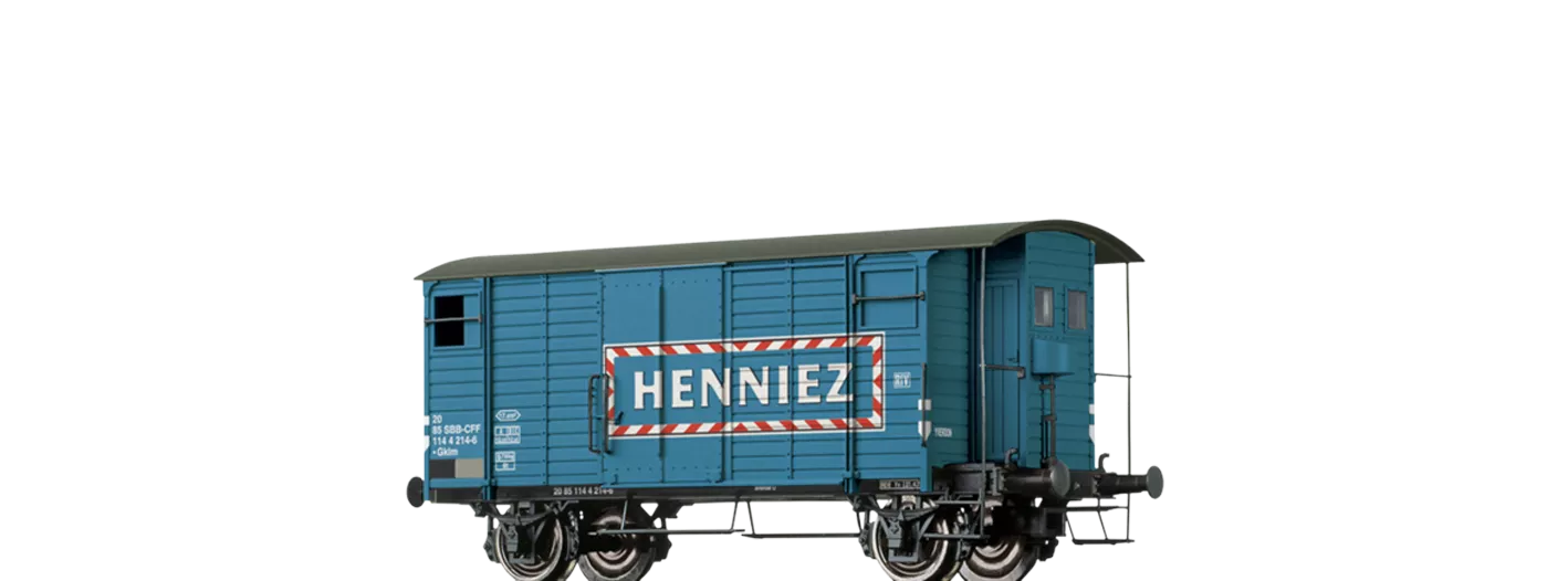 47871 - Gedeckter Güterwagen K2 "Henniez" SBB