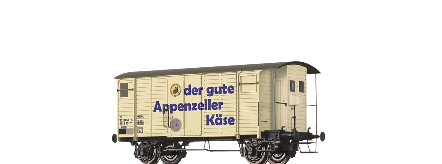 47884 - Gedeckter Güterwagen Gklm "Appenzeller" SBB