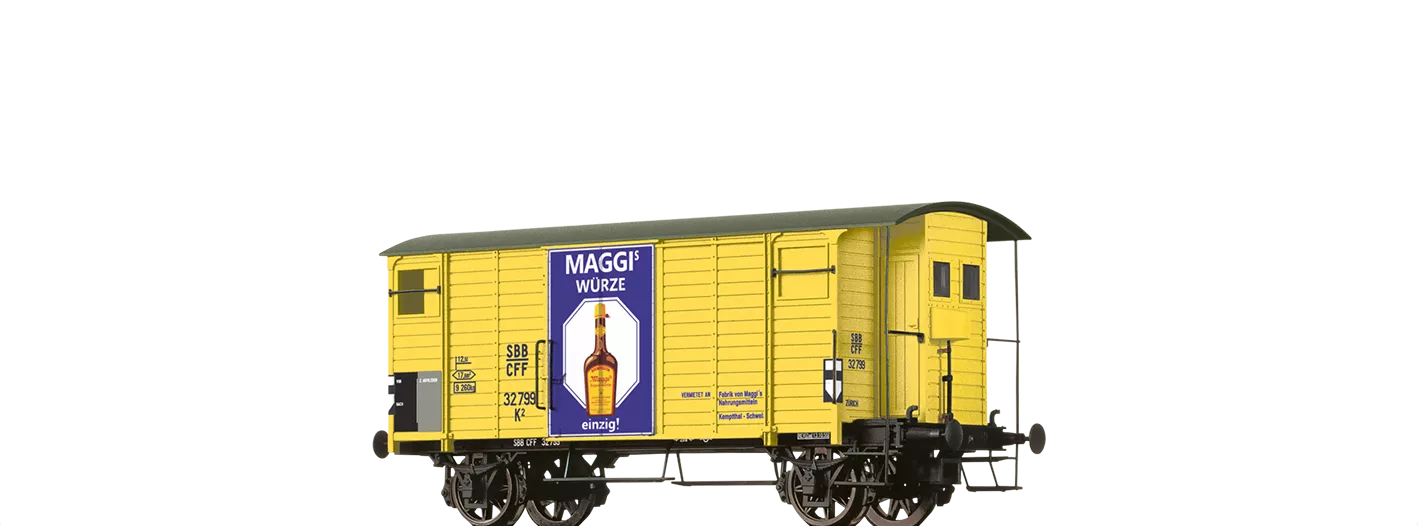 47894 - Gedeckter Güterwagen K2 „Maggi®” SBB