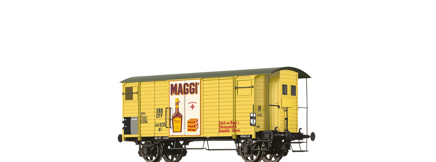 47895 - Gedeckter Güterwagen K2 "Maggi®" SBB