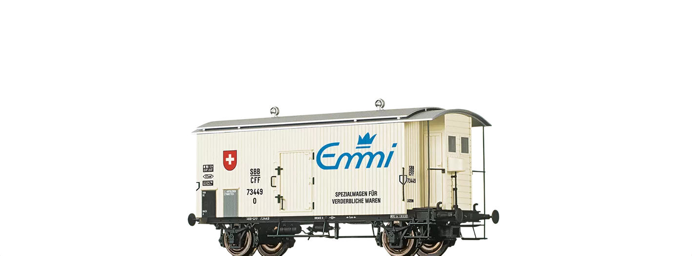 47897 - Gedeckter Güterwagen K2 "Emmi" SBB