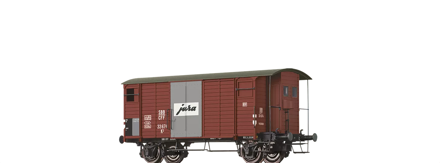 47898 - Gedeckter Güterwagen K2 "Jura" SBB