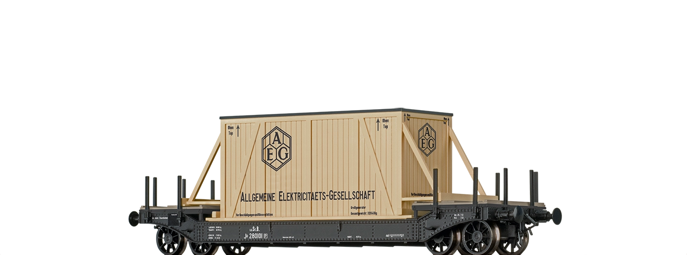 47916 - Tiefladewagen Ja "AEG" k.k.St.B.