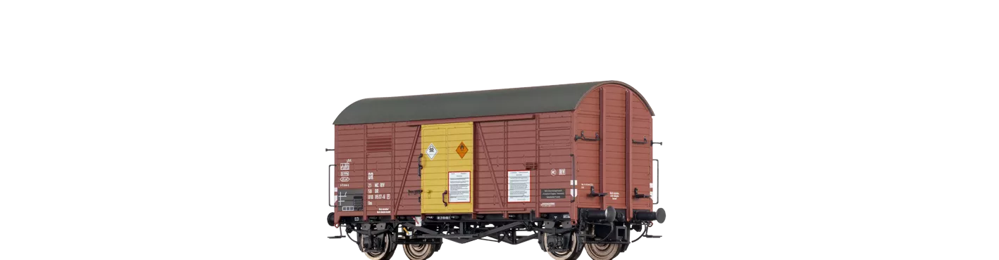 47937 - Gedeckter Güterwagen Gms 30 "Tetraethylblei" DR