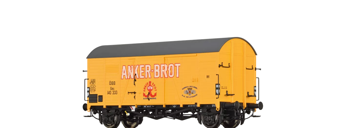 47940 - Gedeckter Güterwagen Gms "Anker Brot" ÖBB