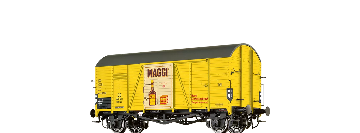 47945 - Gedeckter Güterwagen Gms 30 "Maggi®" DB