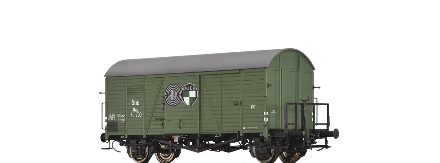 47972 - Gedeckter Güterwagen Gms "Steyr Puch" ÖBB