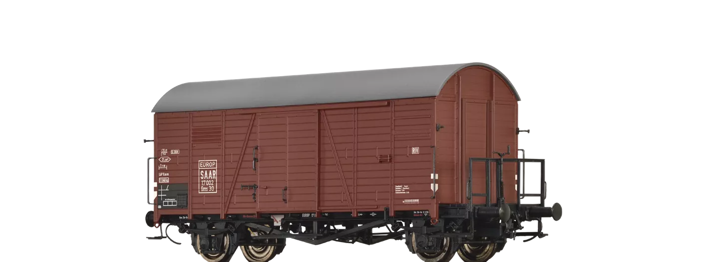 47973 - Gedeckter Güterwagen Gms 30 SAAR / EUROP