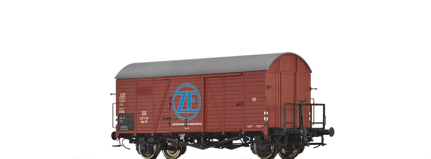47978 - Gedeckter Güterwagen Gms 30 "ZF Zahnradfabrik Friedrichshafen A.G." DB