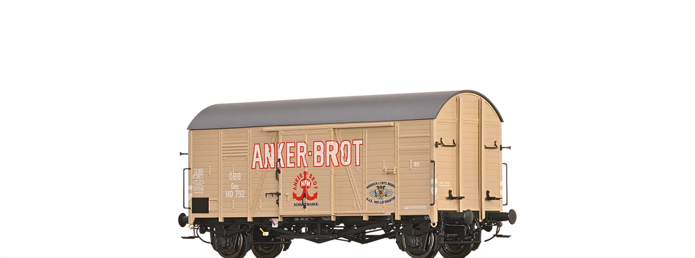 47988 - Gedeckter Güterwagen Gms "Anker Brot" ÖBB
