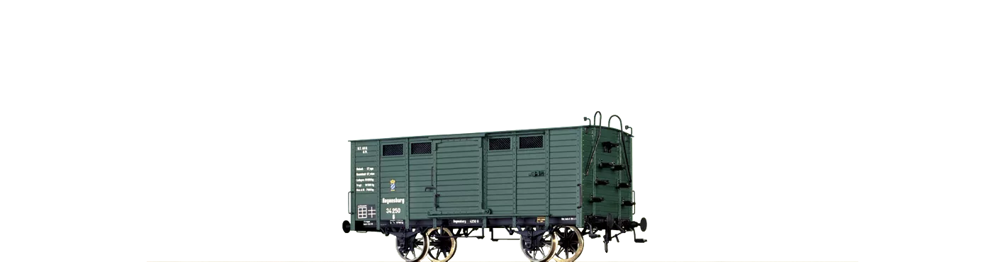 48000 - Gedeckter Güterwagen G Regensburg K.Bay.Sts.E.B.