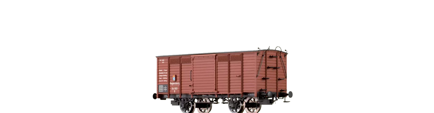 48002 - Gedeckter Güterwagen G K.Bay.Sts.B.
