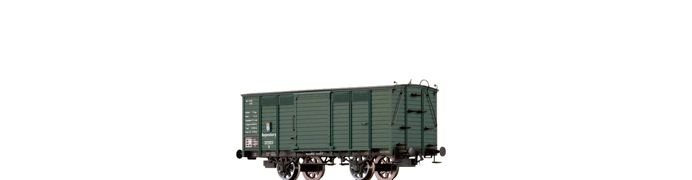 48011 - Gedeckter Güterwagen K.Bay.Sts.B.