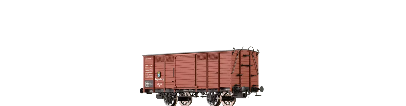 48019 - Gedeckter Güterwagen K.Bay.Sts.B.