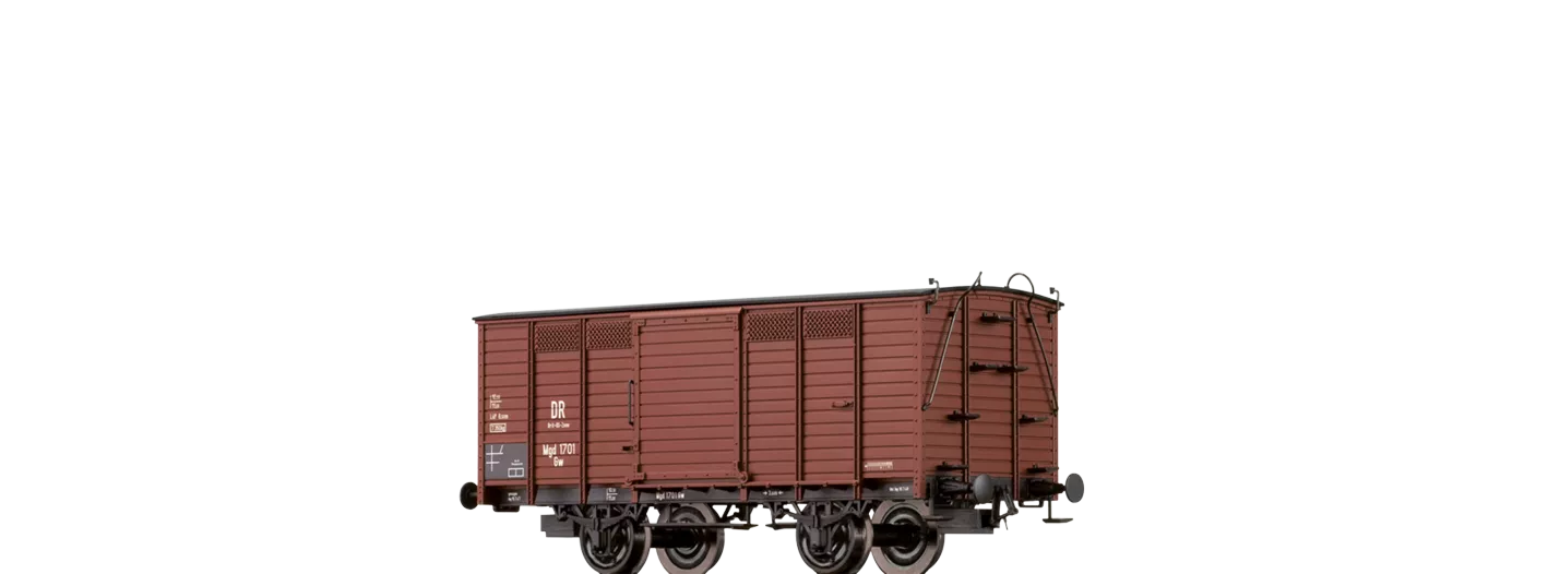 48029 - Gedeckter Güterwagen Gw Brit-US-Zone
