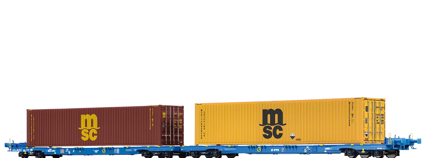 48105 - Containerwagen Sffggmrrss§197§ VTG