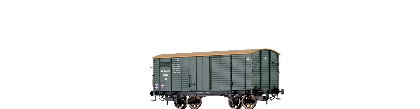 48207 - Gedeckter Güterwagen Gm K.W.St.E.