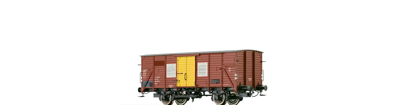 48250 - Gedeckter Güterwagen Gklm "Tetraethylblei" DR (Messemodell)