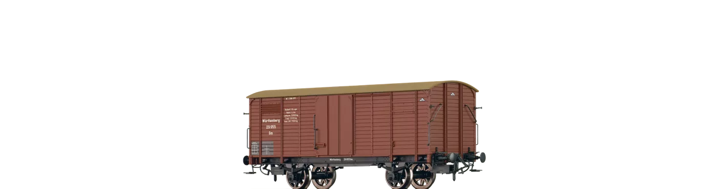 48264 - Gedeckter Güterwagen Gm K.W.St.E. 