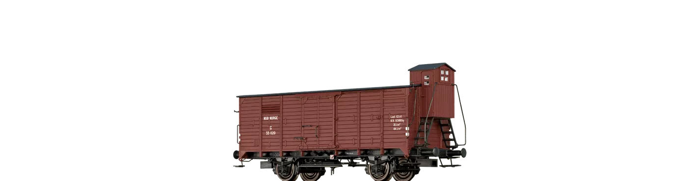 48280 - Gedeckter Güterwagen G10 NSB