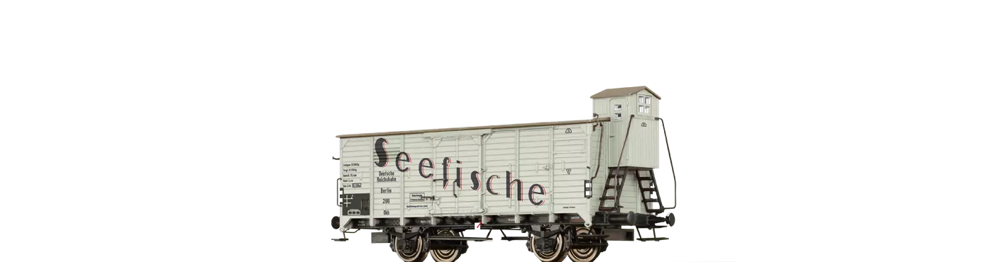 48284 - Gedeckter Güterwagen G10 "Wärmeschutzwagen Seefische" DRG