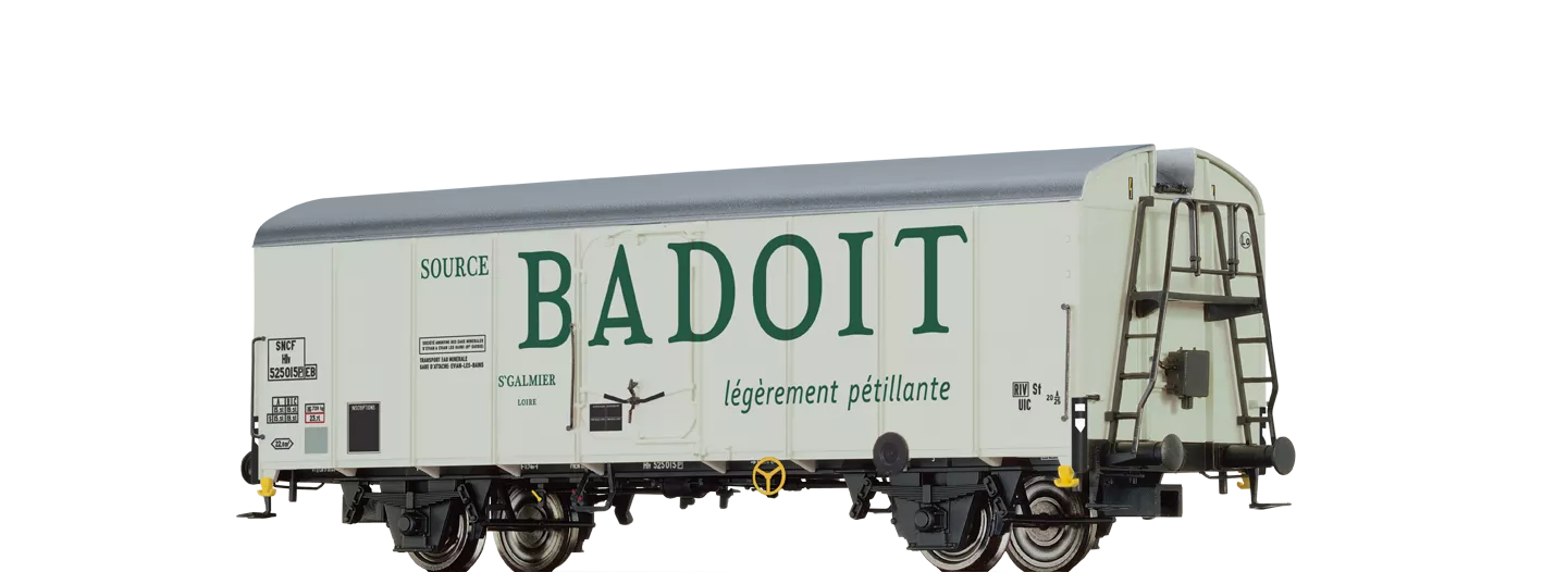 48339 - Kühlwagen UIC St. 1 Hlv "Badoit" SNCF