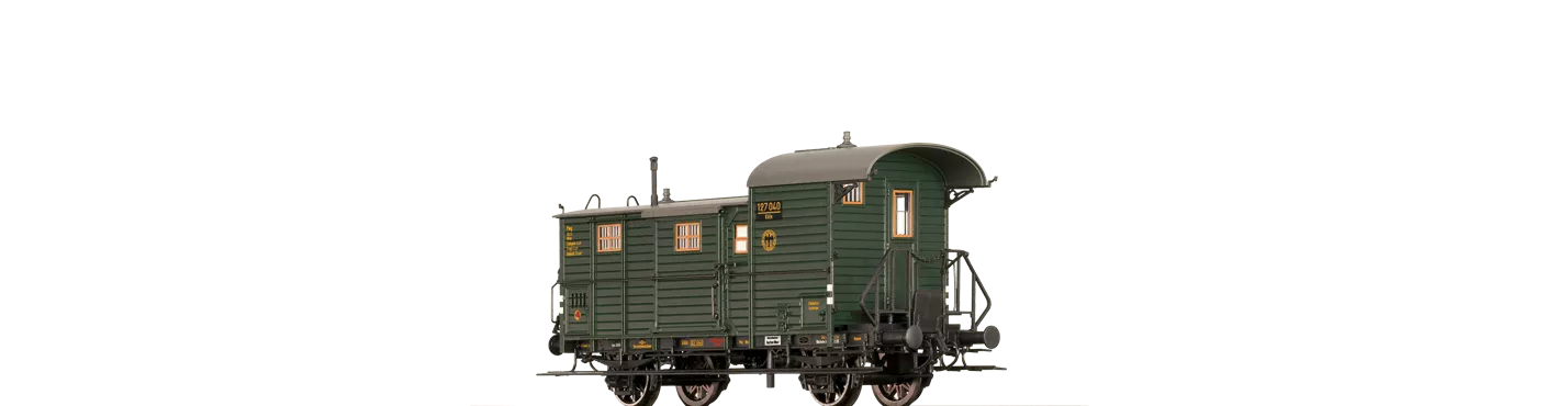 48357 - Güterzugbegleitwagen Pwgi Pr 98 DRG