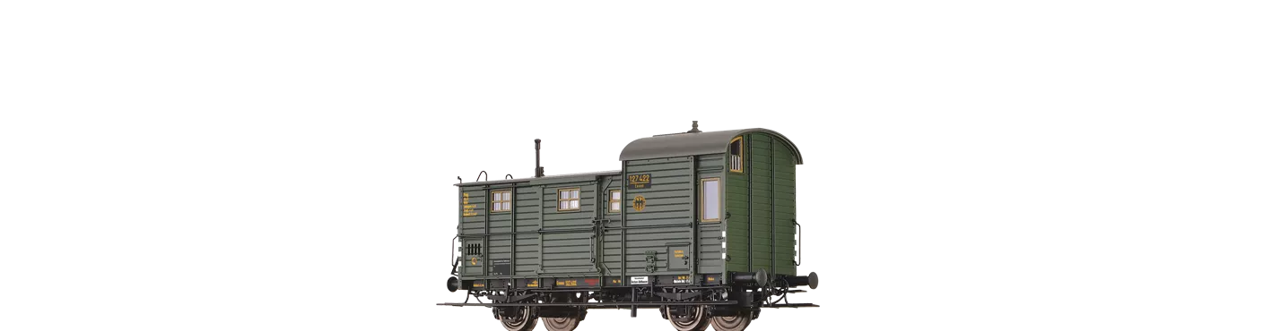 48360 - Güterzugbegleitwagen Pwg DRG