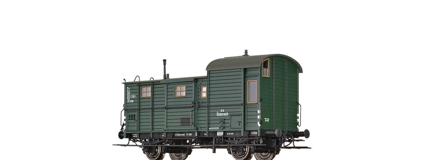 48372 - Güterzuggepäckwagen Pwg BBÖ