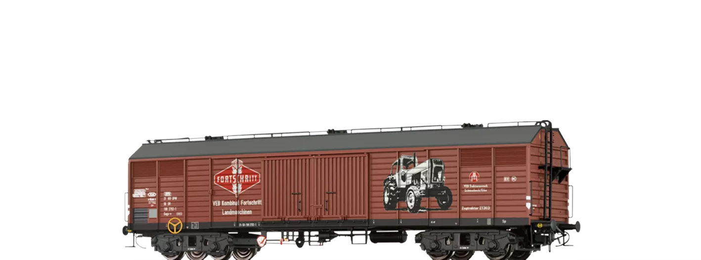 48399 - Gedeckter Güterwagen Gags-v "Fortschritt" DR