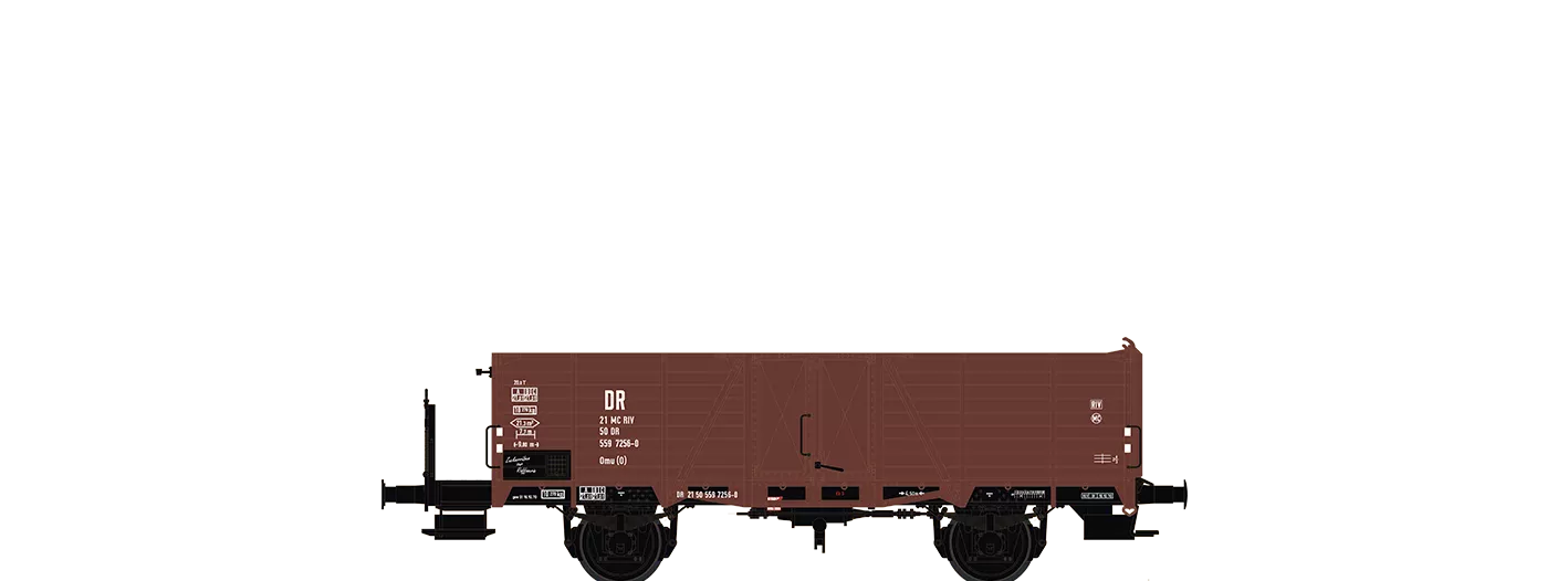 48437 - Offener Güterwagen Omu (O) DR