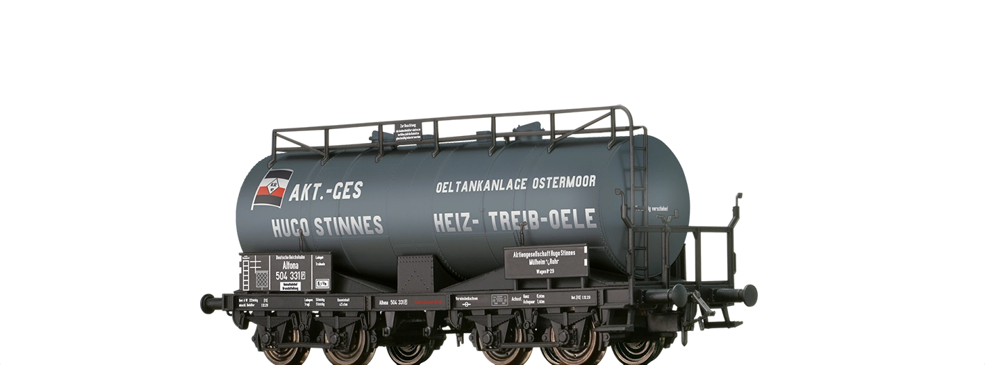 48513 - Kesselwagen 4-achsig ZZ [P] "Hugo Stinnes" DRG