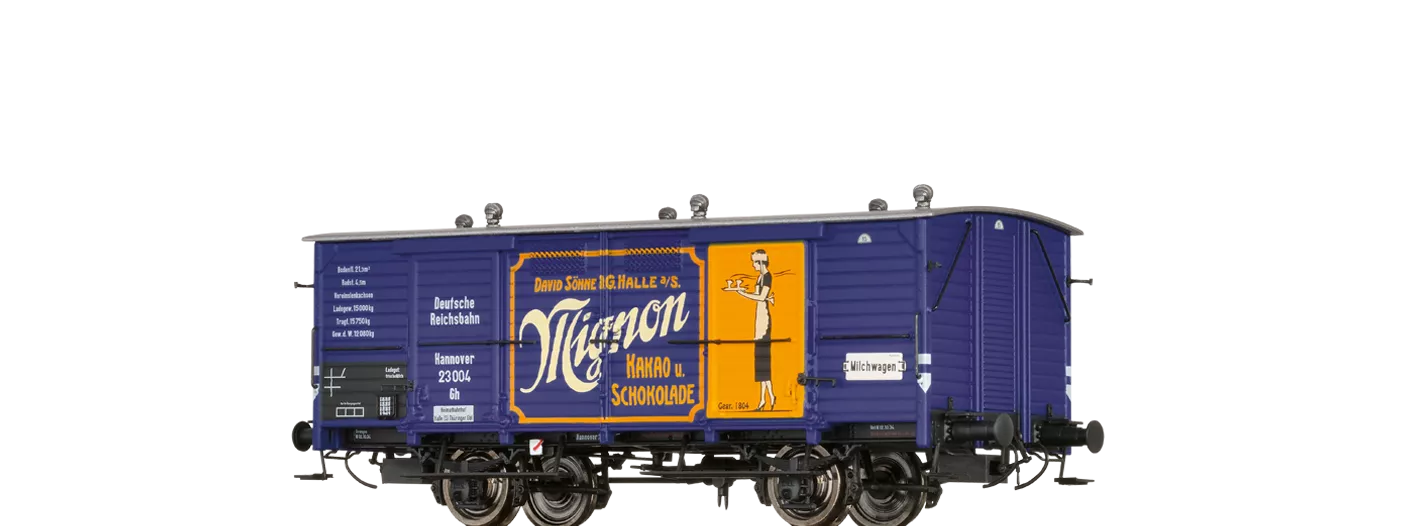 48662 - Gedeckter Güterwagen Gh "Mignon" DRG